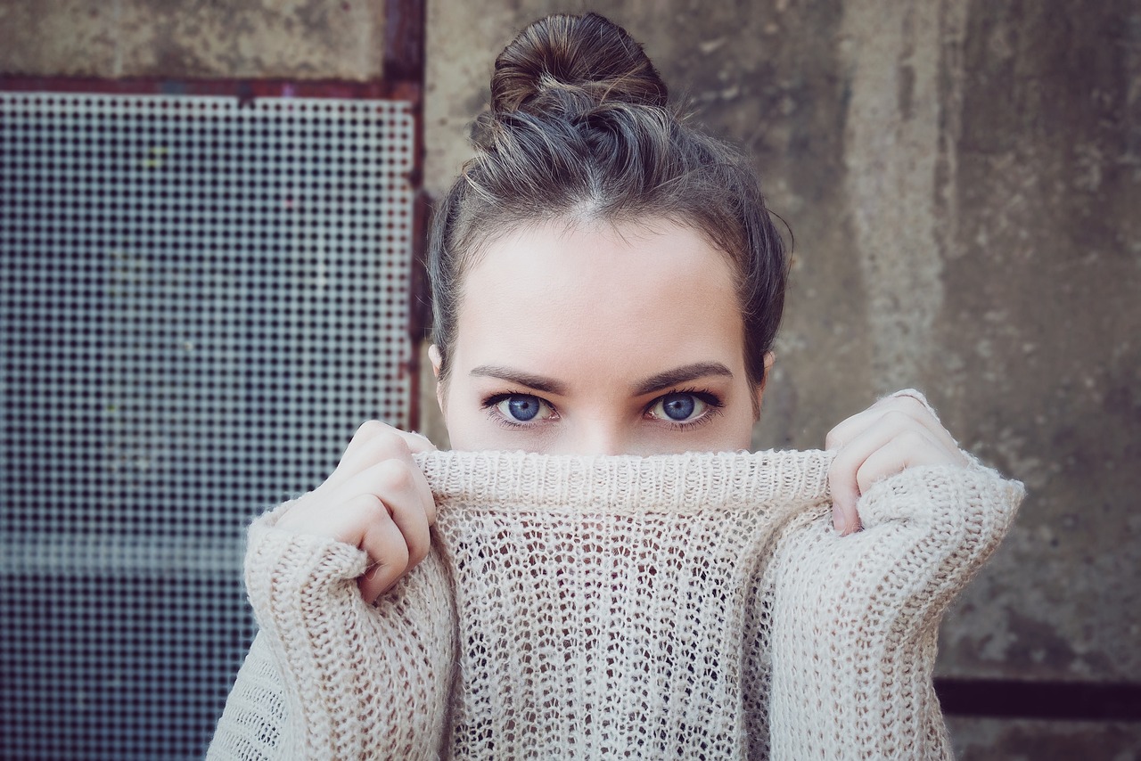 woman, knitwear, eyes, face, head, hairstyle, brunette, girl, clothing, knitted sweater, fashion, looking, gazing, portrait, woman, woman, eyes, face, face, girl, girl, girl, girl, girl, fashion